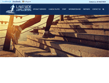 Tablet Screenshot of lakesidesmc.com.au